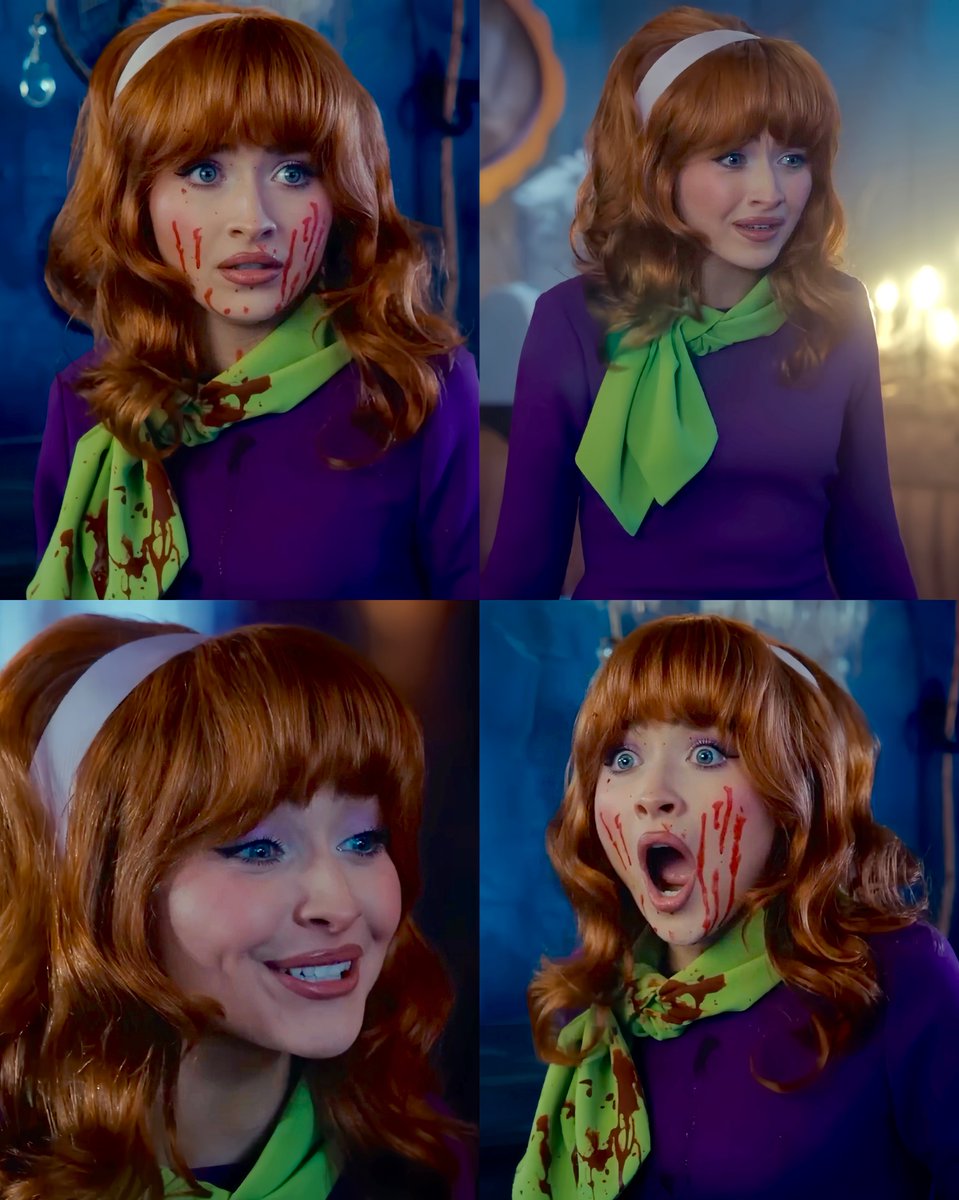 sabrina carpenter as ‘daphne’ from scooby-doo