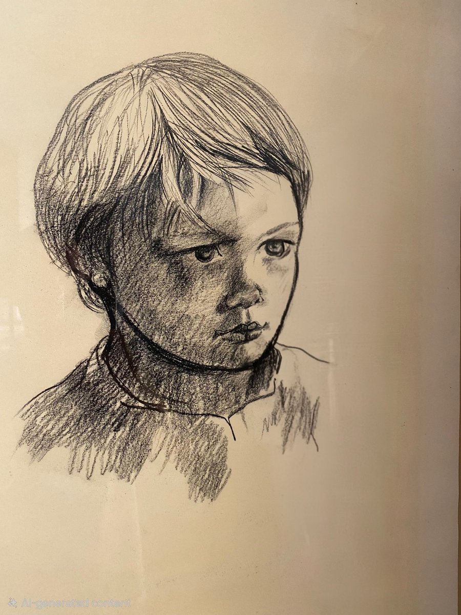 patrickswiftart's tweet photo. Portrait, Patrick Swift's grandson, Patrick, charcoal on paper 

#patrickswift #irishart #portrait #drawing #charcoal https://t.co/7fl9JRaNxe