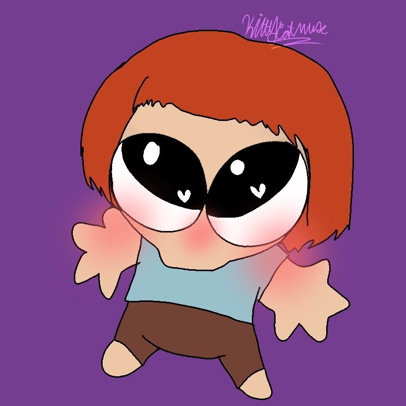 KxttyCatMuse's tweet photo. I did a thing. 

Look at her! 

#noimnotahuman #noimnotahumanfanart #cashierlady #ninahfanart #ninah #doodle https://t.co/Ni5V8R5ROA