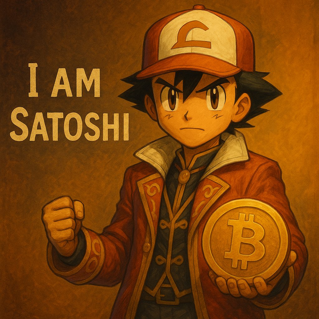 AK_Satoshi_X's tweet photo. Only Satoshi has the right to talk to KOLs.
Now imagine you’re him — and speak. ⚡

Ash Ketchum $Satoshi https://t.co/2iFUvvj22f