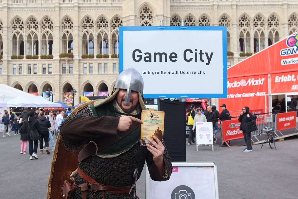 kormakrtv's tweet image. Hey friends! 👋
We’re showing off our @Legacy_of_Valor Tech Demo at Game City Vienna 🎮

It’s a Medieval RPG + RTS + Kingdom Management hybrid 🏰⚔️

We’re also on Kickstarter — come help us go full-time on the dream! 🙌

#indiegamedev #legacyofvalor #RPG #RTS #kickstarter