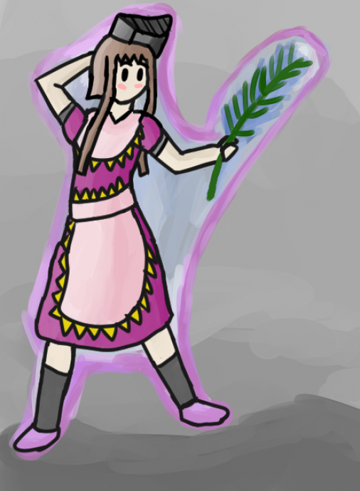 Monowing1's tweet image. Dancer, dancer, she brings out the best of you by being right behind you. =v=
#東方Project #touhou #touhouproject