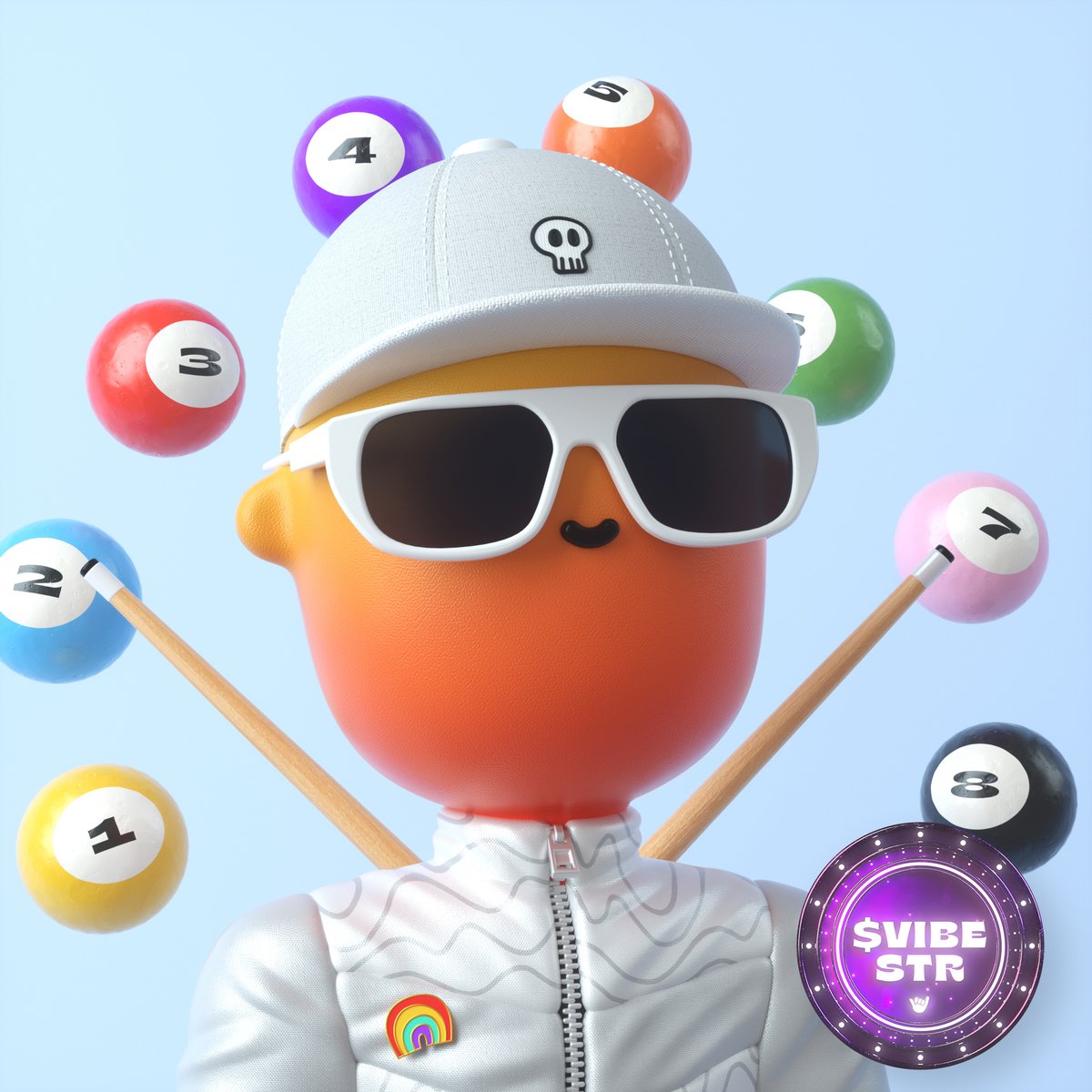 plain_mendez's tweet image. Had to do my part, and aquire this grail WOW Billiards vibie. Bonus that it was an STR listed one. +1 Badge. 🤙