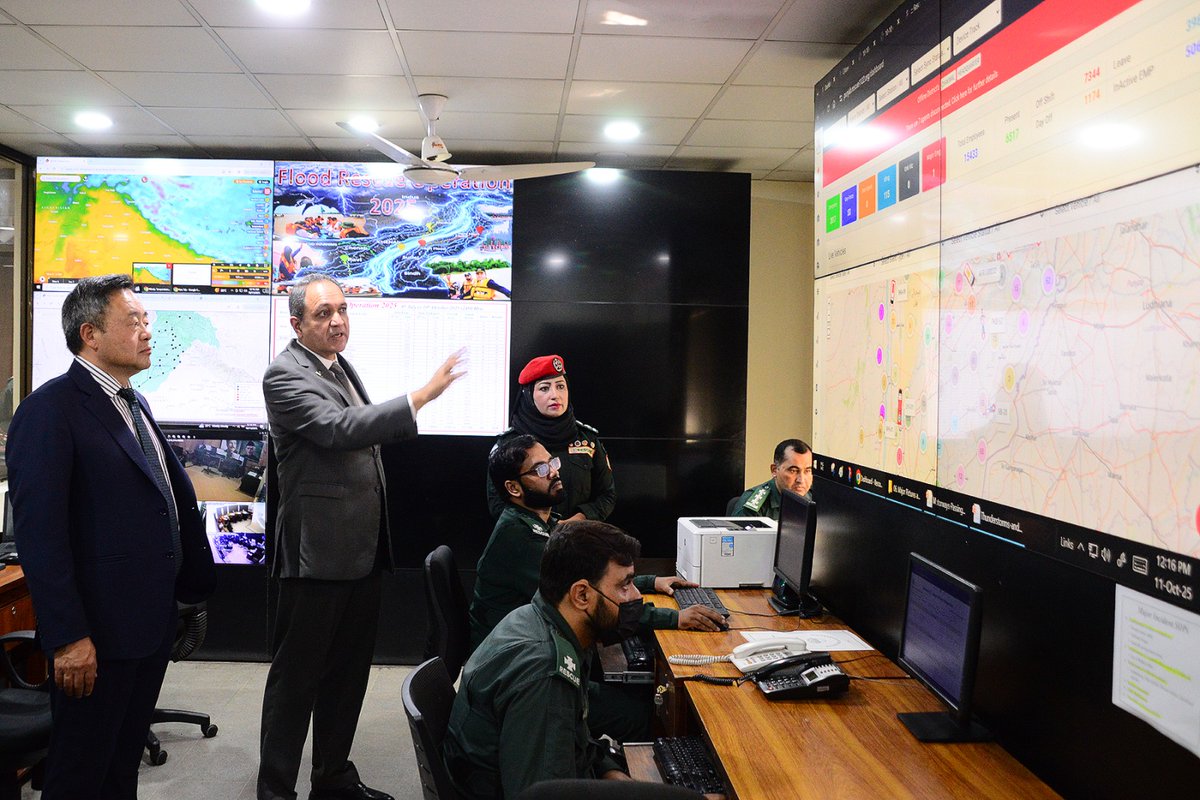 Punjab Emergency Service Department (@pesrescue1122) on Twitter photo "WHO Pakistan's Dr. Luo Dapeng visits @Rescue1122 HQ& Academy.Witnessed training & Emergency Management & Dispatch System.He appreciated integrated model of emergency services & huge emergency data that canbe used for research basedprevention & institutionalization <a href="/WHO/">World Health Organization (WHO)</a> courses. "WHO Pakistan's Dr. Luo Dapeng visits @Rescue1122 HQ& Academy.Witnessed training & Emergency Management & Dispatch System.He appreciated integrated model of emergency services & huge emergency data that canbe used for research basedprevention & institutionalization <a href="/WHO/">World Health Organization (WHO)</a> courses.