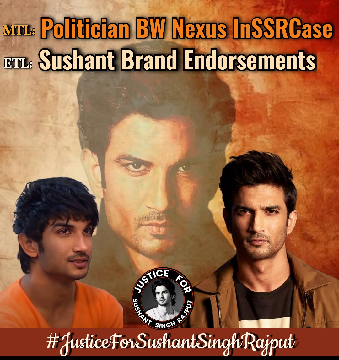 𝗠𝗧𝗟:
Politician BW Nexus InSSRCase

(Is it that Bollywood-politicians deep nexus hindering the case?)

🚨#JusticeForSushantSinghRajput𓃵 
Is Inevitable And Non-negotiable 🔱

🚨#BoycottBollywoodCompletely

🚨#ArrestRheaChakraborty