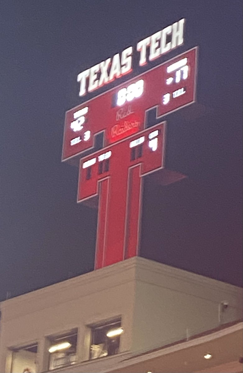 Texas Tech takes care of Kansas 42-17 to be 6-0 and bowl eligible tonight in Lubbock .