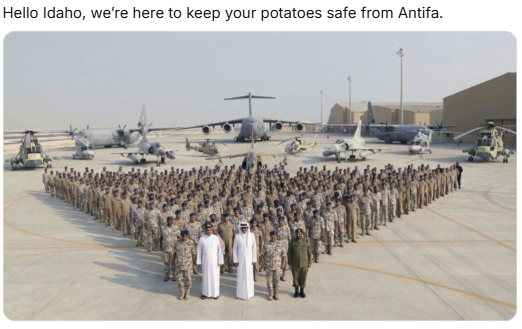 rasm47's tweet image. So, @GovernorLittle, was this what you had in mind when you chose to be a #suckUp to the thing in the Oval?

You have to wonder how many Idahoans are gonna be in support of this.

@IdahoStatesman @LewistonTribune