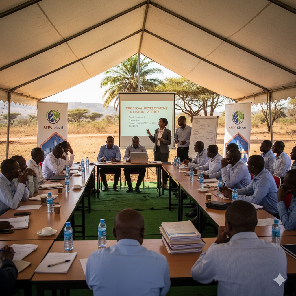 DevelopmentAf's tweet image. AFDC will organise a &quot;Proposal Development Workshop&quot; tailored for staffs of an international agency in South Africa. Sharpen your skills, craft winning proposals, and drive impact! reliefweb.int/training/41681…