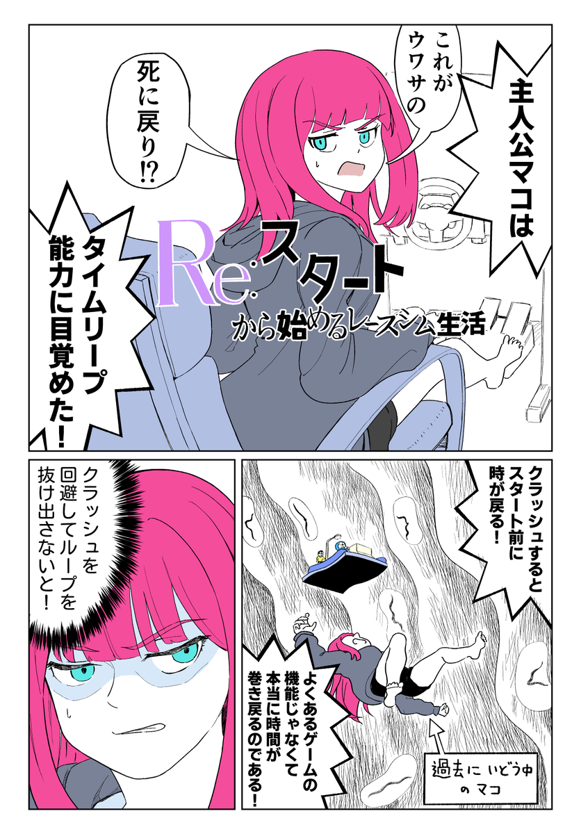 Youkoso_Bda's tweet image. 事故る時ってだいたいこんな感じ【1/3】

お気軽に感想リプお待ちしてます　🏎～