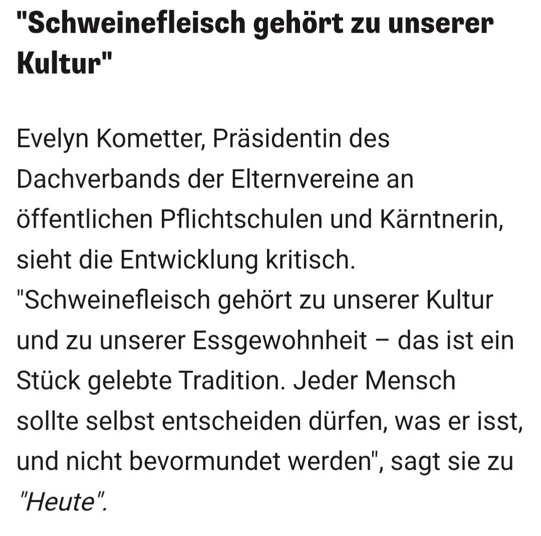 Gehört Schweinefleisch wirklich zu unserer Kultur?
