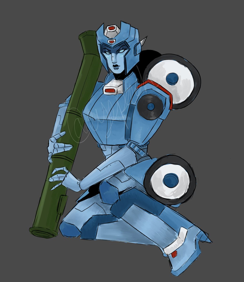 eyep3ach's tweet image. She’s a bombshell 
#Transformers
