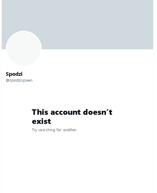 TSR_SD's tweet photo. Spodzii aftter getting his shit wiped decided to delete everything. LMFAOOOO
Discord - Deleted
Accounts - Deactivated
Twitter - Deactivated
#spawnism #spawnismtwt #spawntwt #antispawn #TSR #projectsafenet #spodzispawn #spawnsit
PSN X TSR https://t.co/64FkUI8bLr