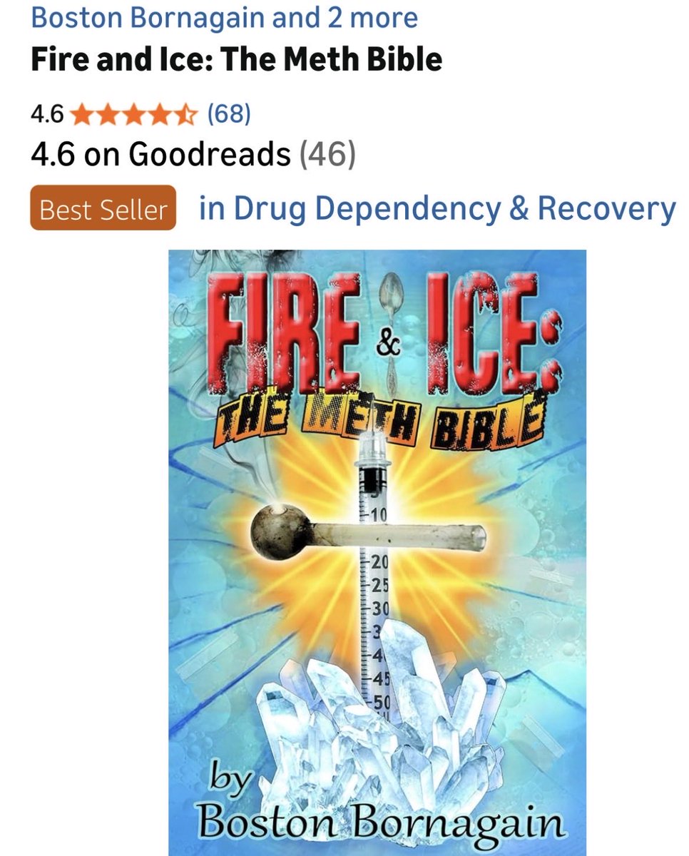 bostonbornagain's tweet image. THE Meth Bible is a Best Seller 6 days on Amazon . Agents hit me up! #recovery  #meth  #Devil  #themethbible  #bestseller  #amazon @NikkiSixx