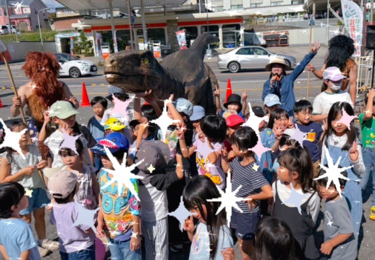 2日目午前の部👏
#信州新町化石博物館 #恐竜ショー