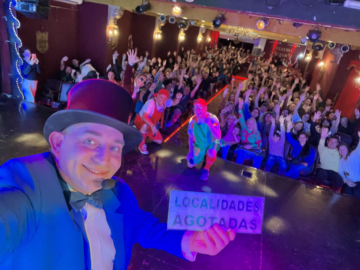 MAGOSINDIENTES's tweet image. Graciasss #MarDelPlata hoy Sábado #Funcion con LOCALIDADES AGOTADAS !!!!!