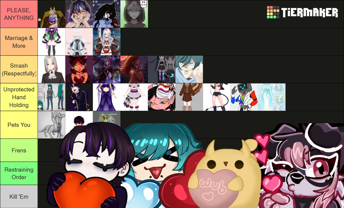 This was a lot of fun!! And really wouldn't have been without my friends <a href="/HOTSOUPERMAN/">Soup</a> <a href="/ko_ffeine/">Ko | 子 the Lemon Slime Familiar🎭🍋</a> &amp; <a href="/LutsLovePuppy/">Lutz 🦴💗🐾STARTING OUT AND SCARED!!</a>! 💜💙💛🩷 AS WELL as everyone who submitted their models for it, YA'LL ARE SUCH LOVELY VTUBERS!!

Mass raided out to <a href="/DemenciaDemon/">Demencia | Demon Vtuber 😈</a>!