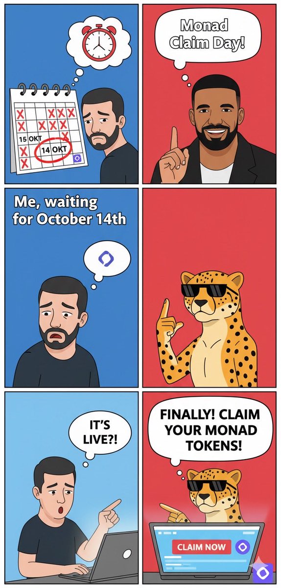 muh_syahrulR's tweet image. MARK YOUR CALENDARS:
The moment every @monad Airdrop Hunter has been waiting for is finally near. The official @monad claim portal is set to open. This isn&apos;t just a claim, it&apos;s your entry into the fastest upcoming L1 EVM ecosystem
Who has their alarms set? 🔔
#Monad #L1 #Ethereum