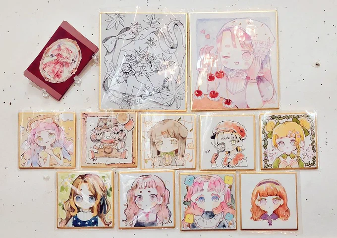 9日目在廊中です!
新作2点、旧作4点(下の4点)、追納しましたー!よろしくお願いします! 