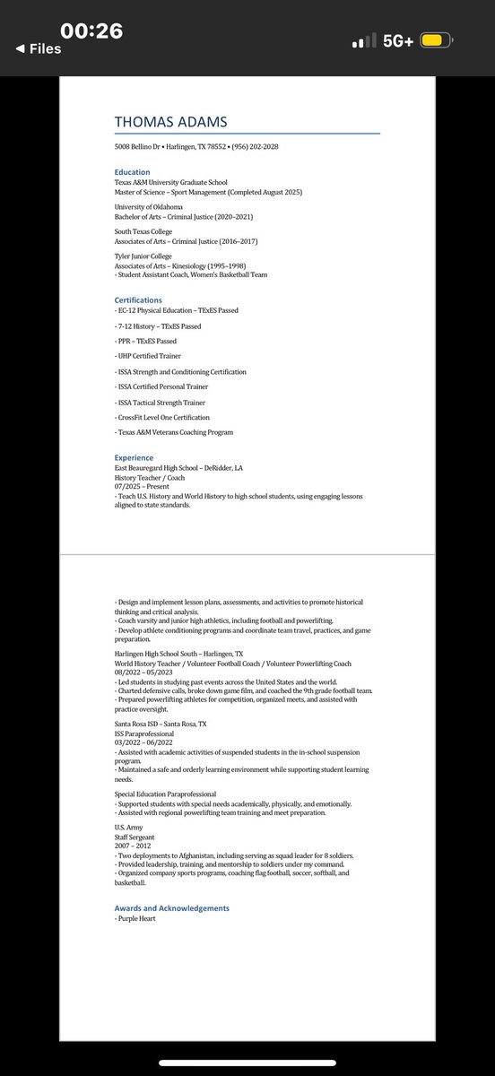 COACH JEREMY A , M.S tweet media