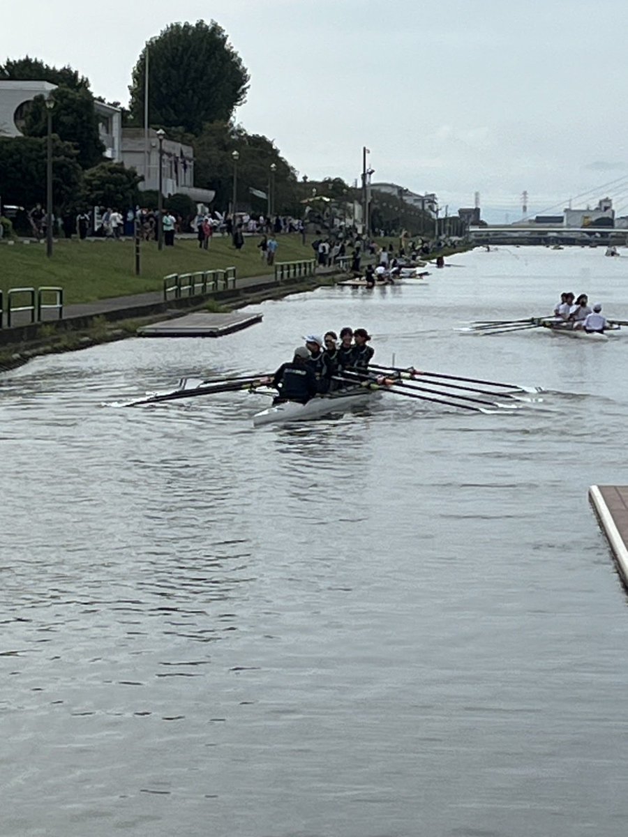 tmurowing's tweet image. 東日本新人2日目
岸蹴りしました！応援よろしくお願いします

RaceNo.61
W4X+
Final 発艇14:56 B No.4