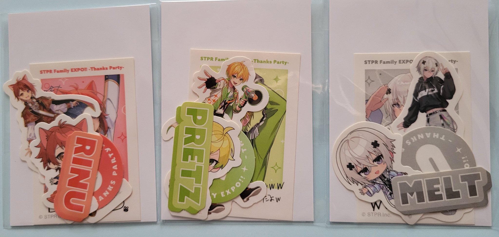 STPR EXPO すとふぁみくじ ステッカー Lapis ×10枚 STPR EXPO ふぁみくじ めておら すとふぁみThanks Partyくじ