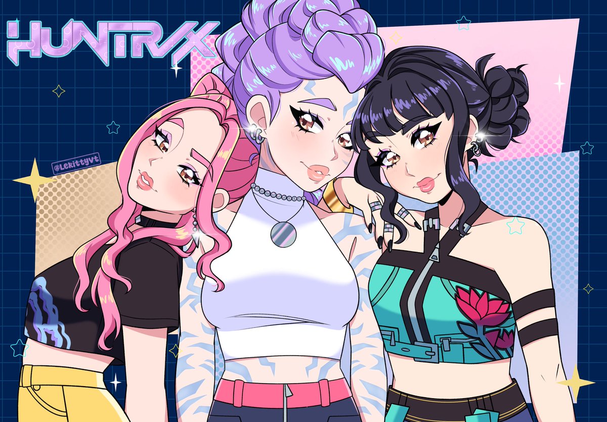 HUNTRIX ✨️💕
I love em

#fanart #huntrix #KpopDemomHunters