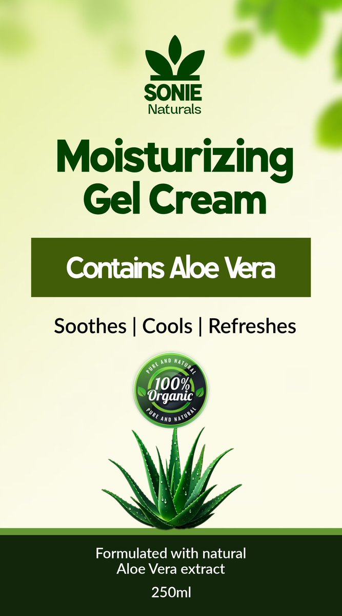 StanGlobals_96's tweet image. Package design for SONIE Naturals' Aloe Vera Gel Cream 💚
Clean design. Natural ingredients. Premium feel.
Sometimes simplicity is the most sophisticated choice.
#PackageDesign #GraphicDesign #ProductDesign