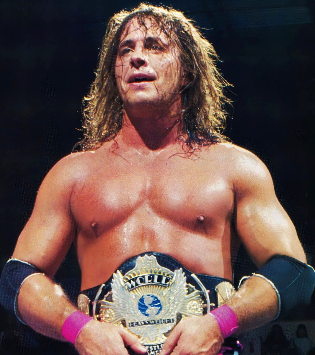 On this day in 1992: Bret "Hitman" Hart embarked on his first reign as WWF World Champion! Defeating Ric Flair in Saskatoon, Saskatchewan. 💕 #WWF #WWE #Wrestling #RicFlair #BretHart