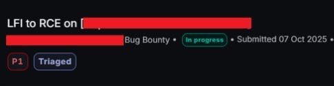 af4himi's tweet image. reading Js &amp;gt;&amp;gt; found an endpoint file inclusion    &amp;gt;&amp;gt; LFI &amp;gt;&amp;gt; RCE :D
Write-up will be published after fix on:
blog.voorivex.team

#BugBounty