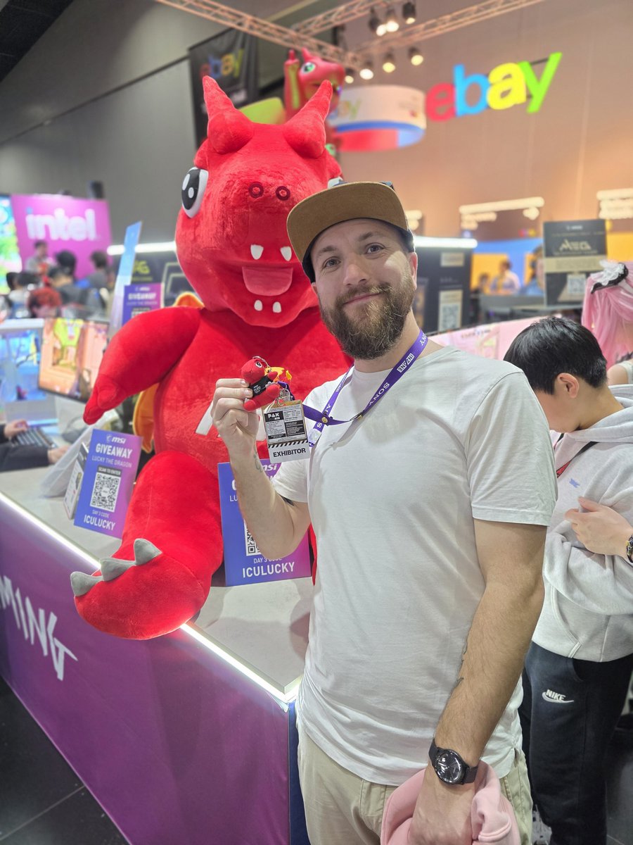 xYEROCx's tweet photo. ICULUCKY winner winner!

#MSIPAXAUS25 #LUCKYMSI
@AustraliaMSI
#paxaus https://t.co/pJPALBxCDQ