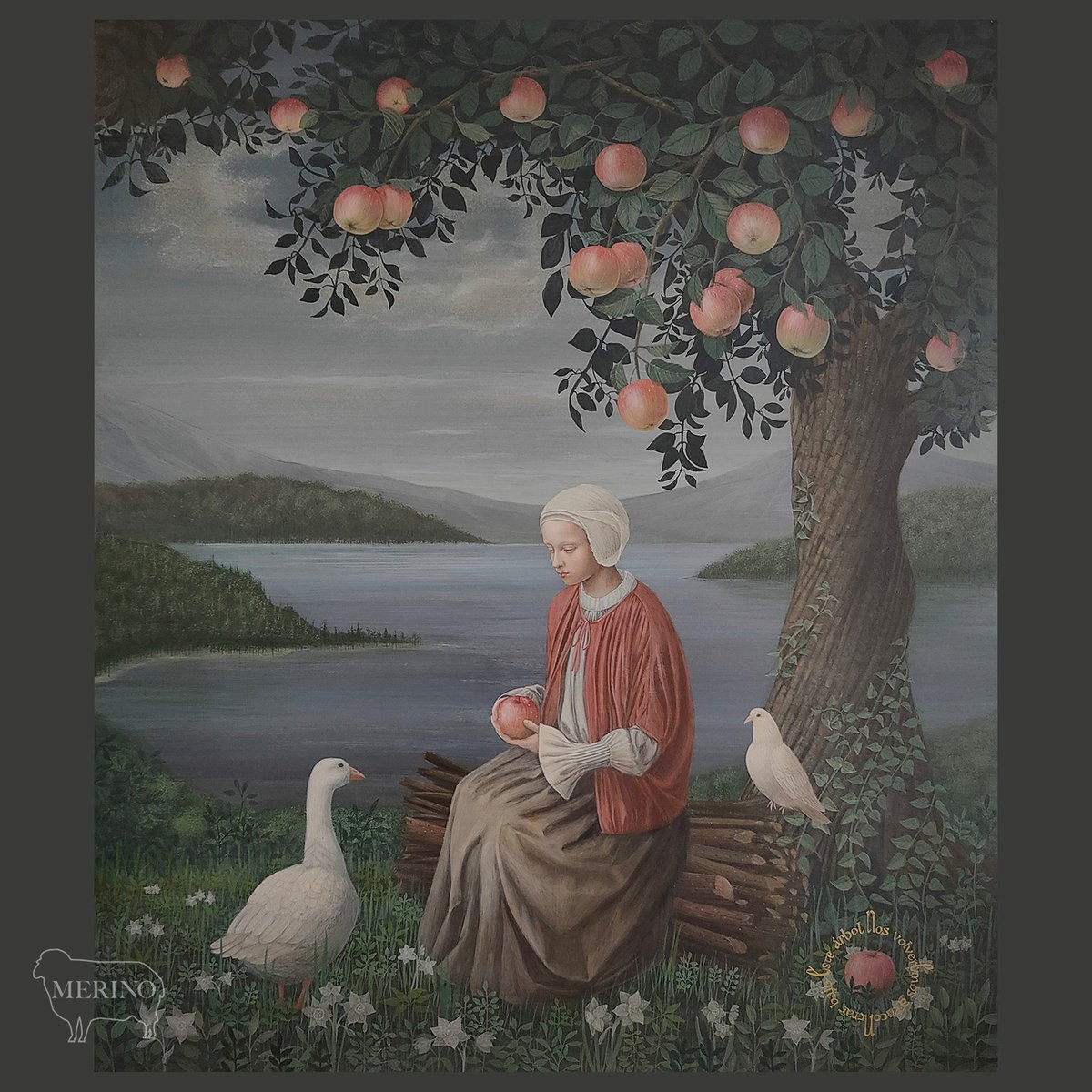 個展のお知らせ[京都]
開催まで1ヶ月を切りました。
どうぞよろしくおねがい致します。
11月8日(土)〜22日(土)　水曜日休廊
梅軒画廊 baiken.jp
10:30~18:00 /最終日~17:00

【Promise tree  約束の樹】
10F/53.0×45.5cm
tempera on a board
板にテンペラ/金泥