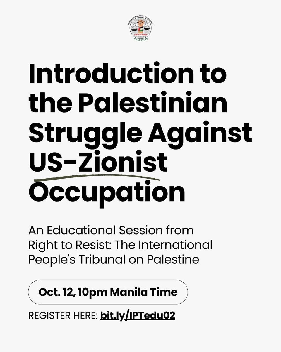 Philippines-Palestine Friendship Association tweet media