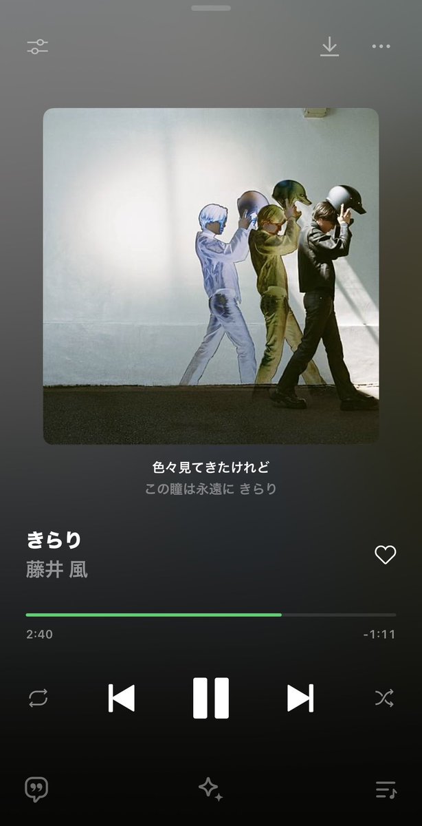 minco_8978's tweet image. 珍しくback number以外の音楽を聴く日曜日。
まだまだ知らない曲多いけど、風さん結構好きや♡

これから長女のジュニア時代からのソフトテニス仲間のfamilyとBBQ🍖
ちょっと曇ってるけど、食べて飲んで火を愛でて楽しみたいと思います╰(*´︶`*)╯♡

#藤井風
#backnumber