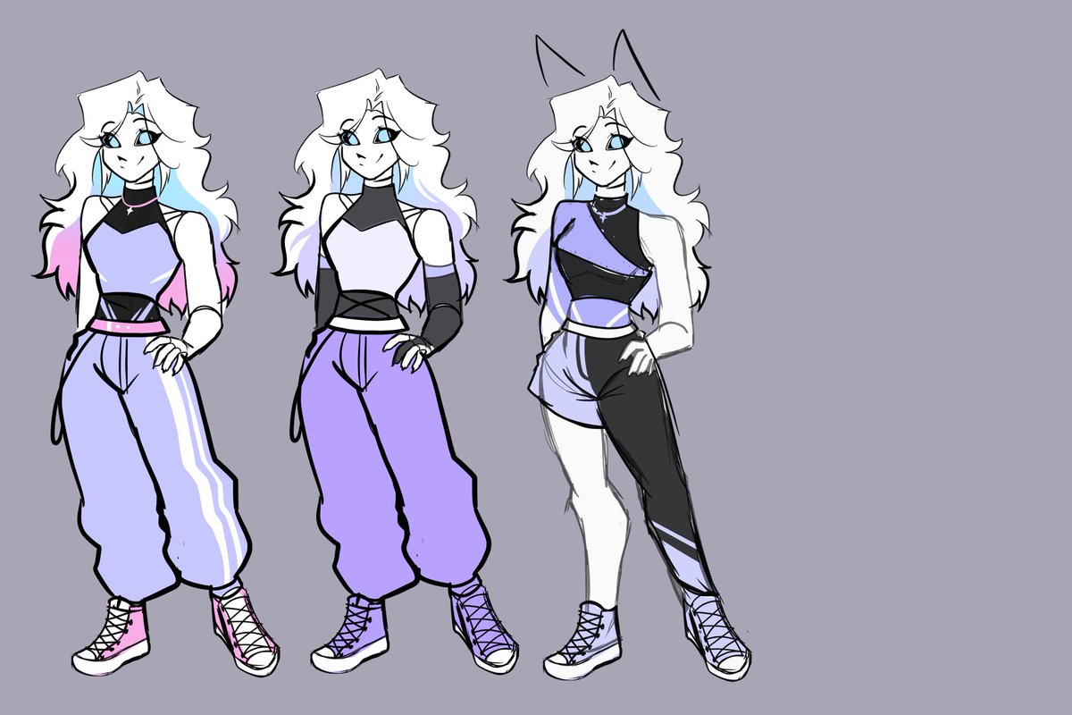 I’m obsessed with my oc and I keep messing with new outfits :P #undertaleoc