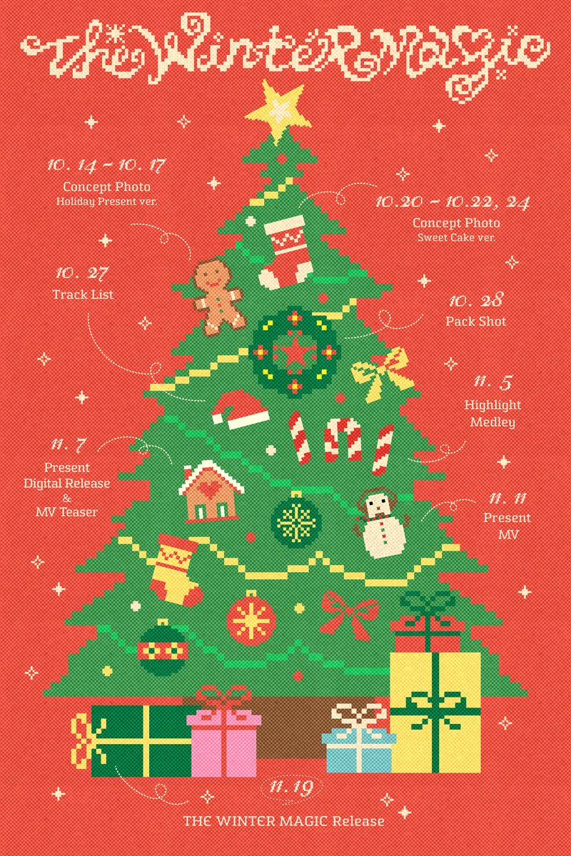 official__INI's tweet image. &quot;THE WINTER MAGIC&quot; SCHEDULER ❄️:*･ﾟ

INI WINTER SINGLE
&quot;THE WINTER MAGIC&quot;
2025.11.19 RELEASE

#INI #INI_THE_WINTER_MAGIC 
#ウィンマジ