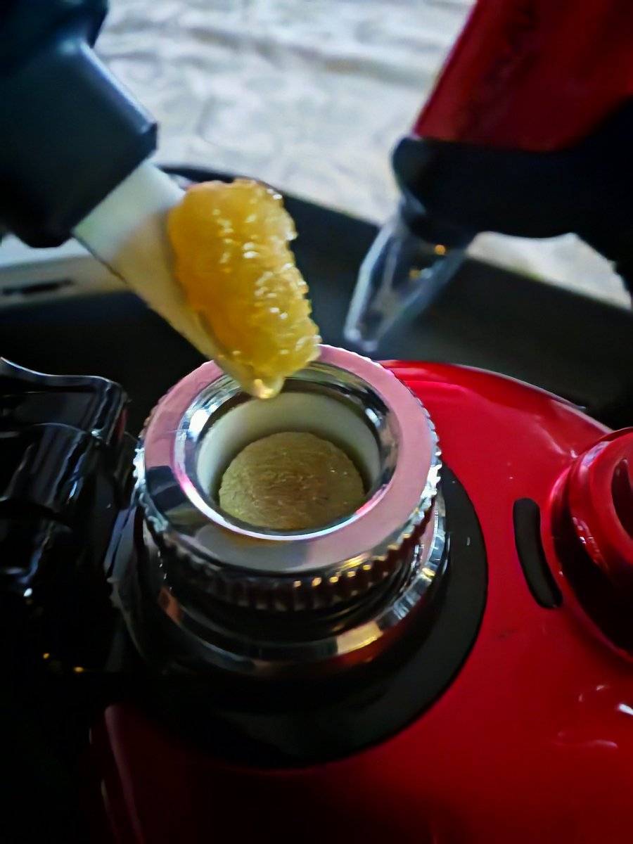 🔥 Fresh Dab Session – Ready to Drop! 💨
Frischer Extract trifft auf sauberen Coil in der LOOKAH Dragon Egg 🐉💎
Goldener Concentrate, perfekter Drop – sauberer Geschmack, sauberer Hit. 👌

💬 Pen, E-Rig oder Torch – womit dabbst du aktuell?

#LOOKAH #DragonEgg #Dabbing #Wax