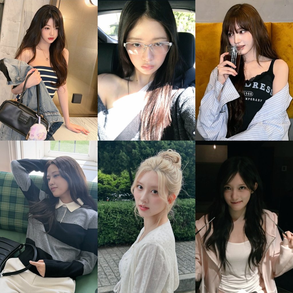 I love how IVE just looks like a bunch of rich &amp; reliable girls who take turns taking care of their youngest sister