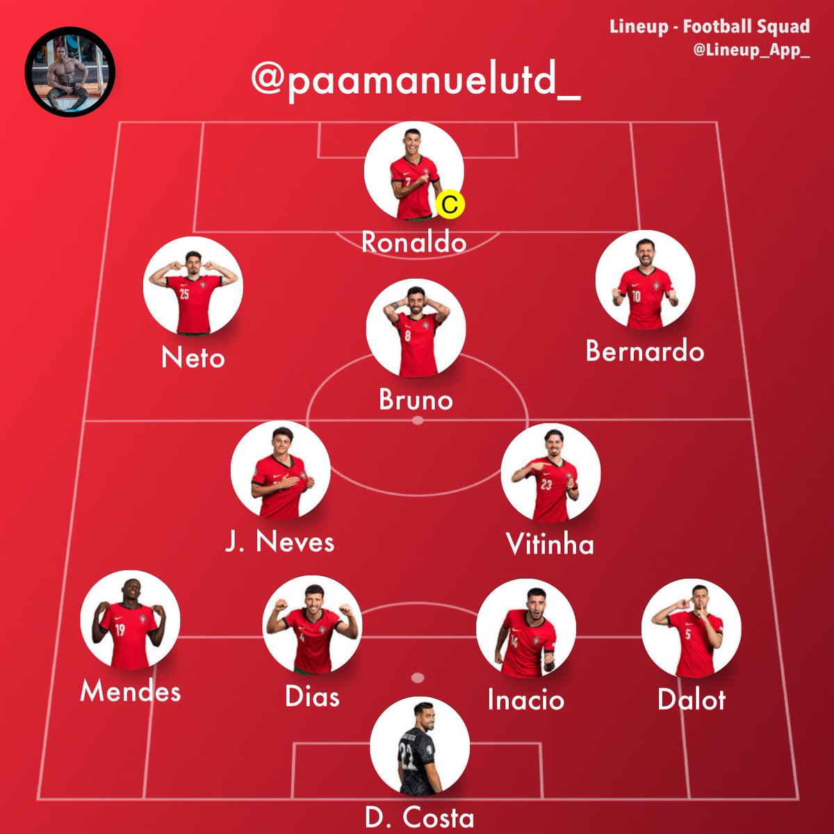 PaamanuelUtd_'s tweet image. What’s stopping this Portugal super team from winning the 2026 FIFA World Cup??