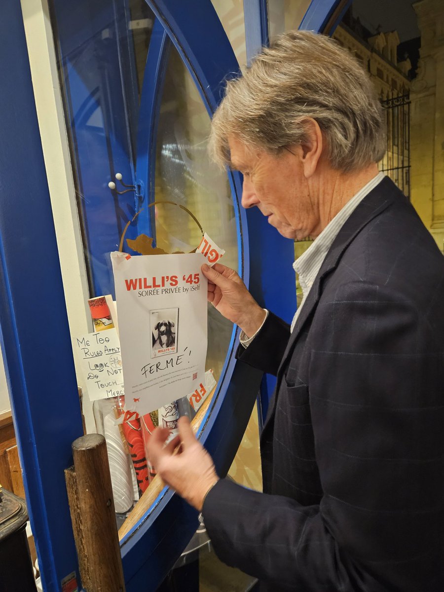 Tweet 251 45 years of Willi's Wine Bar, an amazing run, brought the Rhône to the capital, and woke uo the négociant-led dreary wine bar scene, domaines to the fore, like Clape, crystalline 2016 in mag, Jamet, exuberant 2011 in mag. The beau monde present. Chapeau! #Willis #rhone