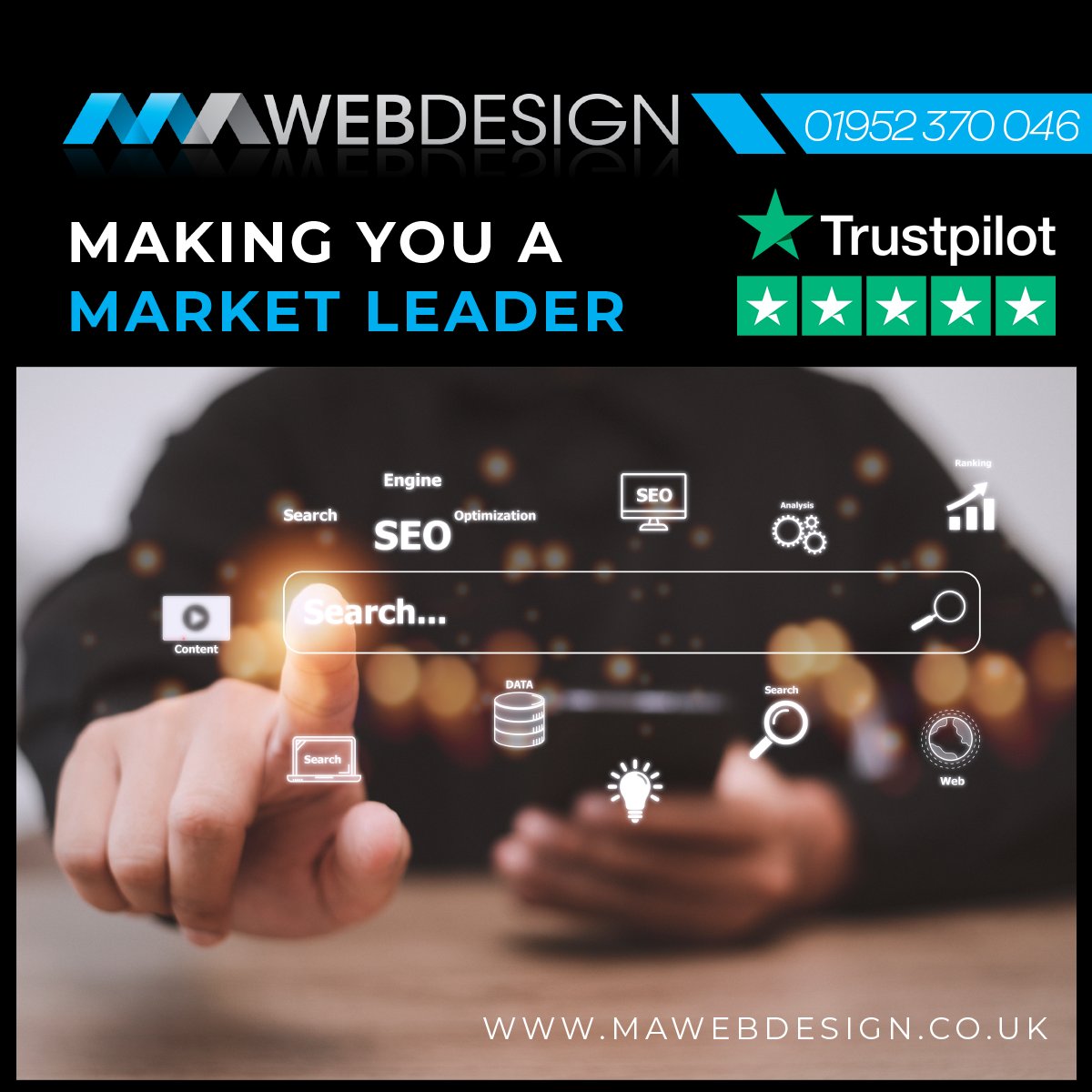 mawebdesign_uk's tweet image. By collaborating with ambitious businesses that recognise the difference between good and excellent, we focus on delivering value through critical thinking, creativity and innovation.

Chat online 👇
🌐 mawebdesign.co.uk
#webdesign #graphicdesign #seo