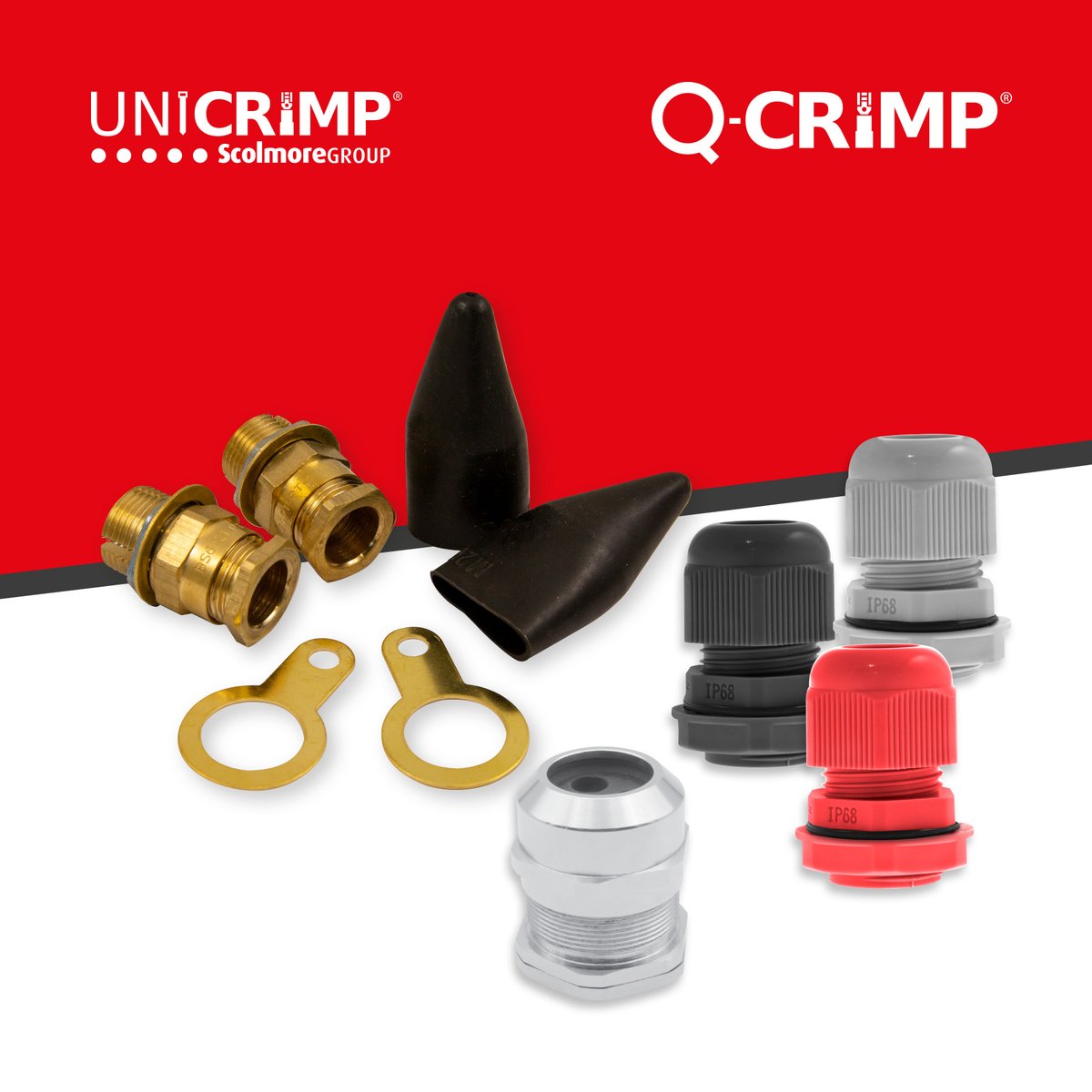 When it comes to glands, we've got you covered 😉

Brass and Nylon Glands are available in various sizes to suit your installation, and our Nylon Glands also come in a range of colours:
🔧 Black
🔧 Grey
🔧 Red
🔧 White
🔧 Anthracite Grey

Explore here
🔗unicrimp.com/products/cable…
