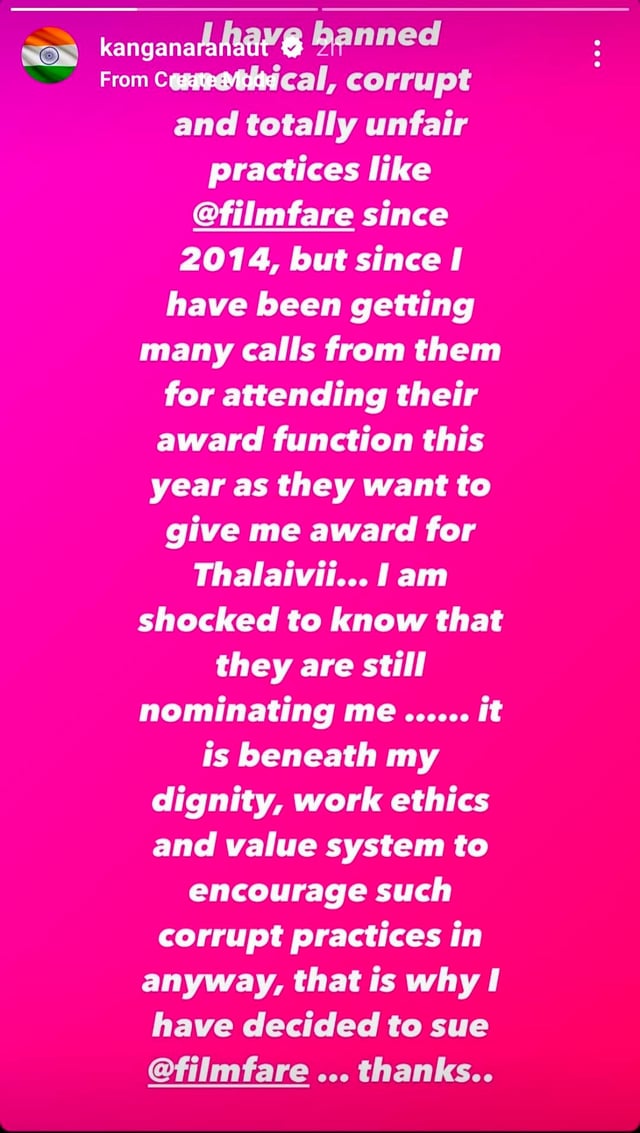 KanganaFansR's tweet image. every single year she's just proven right again and again... nothing new for kanggoddess ranaut 🥱💅🏻