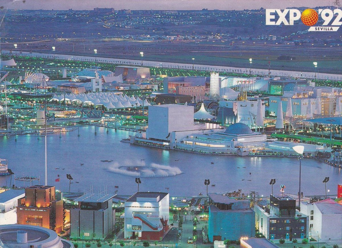 Hoy hace 33 Años que finalizaba la Exposición Universal de Sevilla 🌐