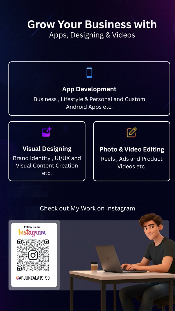 WorkwithArjun's tweet image. 🚀 My Marketing Design Portfolio

A collection of creative designs &amp;amp; visuals I’ve made recently

I’ll keep updating this as I grow 🎨👇

#DesignPortfolio #AppMarketing #PhotoEditing #CreativeVisuals