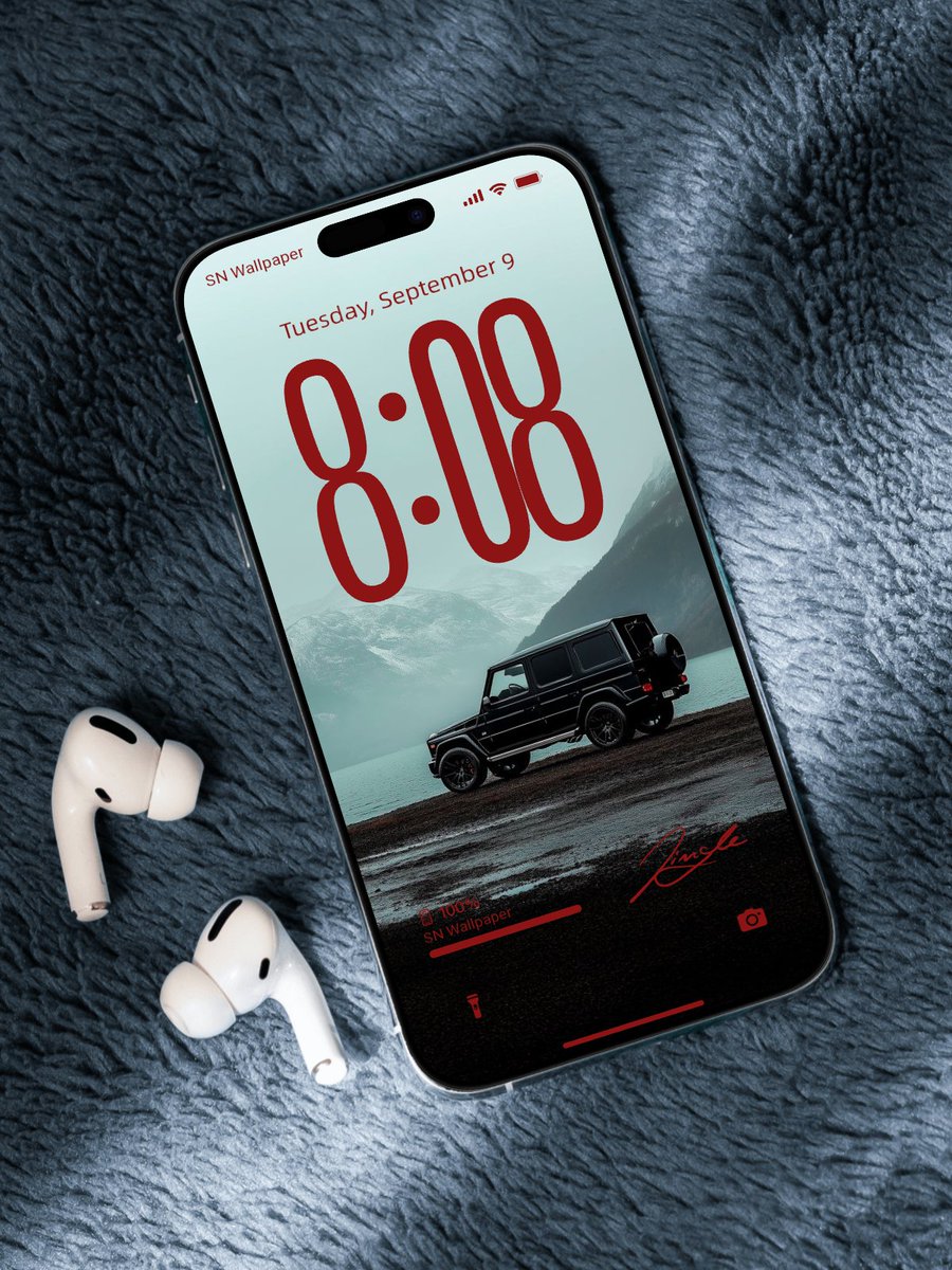 SnWalpaper4K's tweet image. G-Wagon on a mission.

#Wallpaper #iOS26