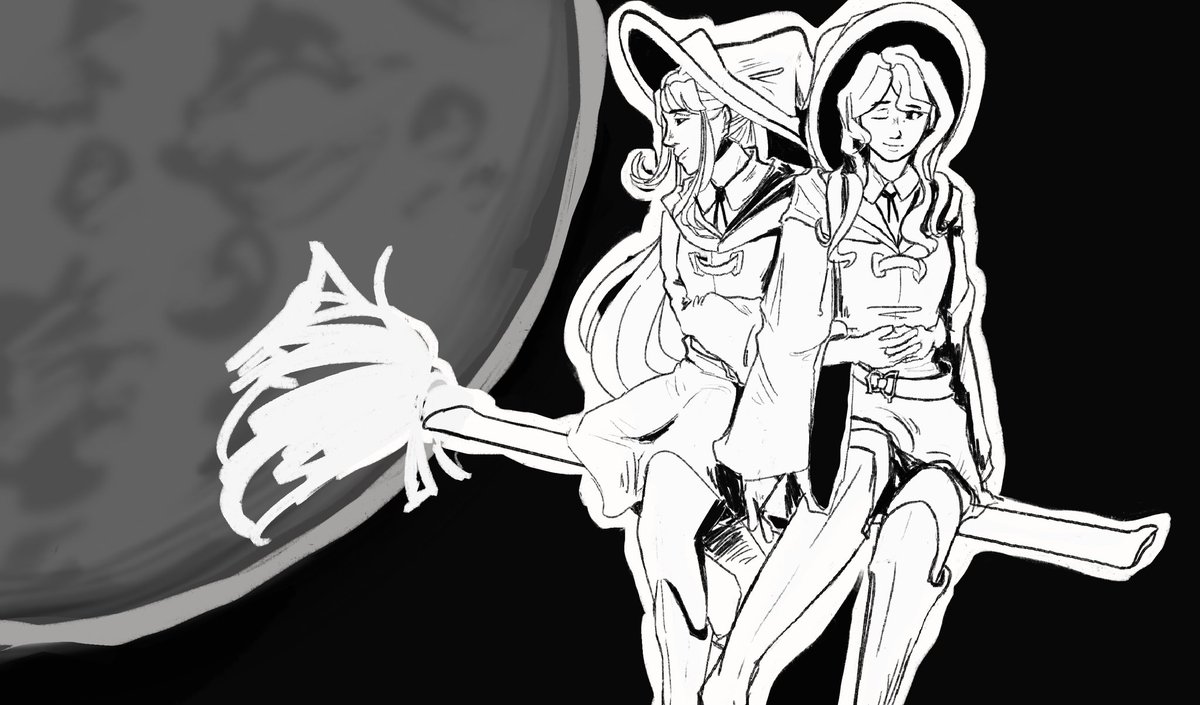 fenntasticday's tweet photo. yuritober day 10: #diakko, lwa will always have a fond place in my heart 🫶 https://t.co/0fvZS9569L
