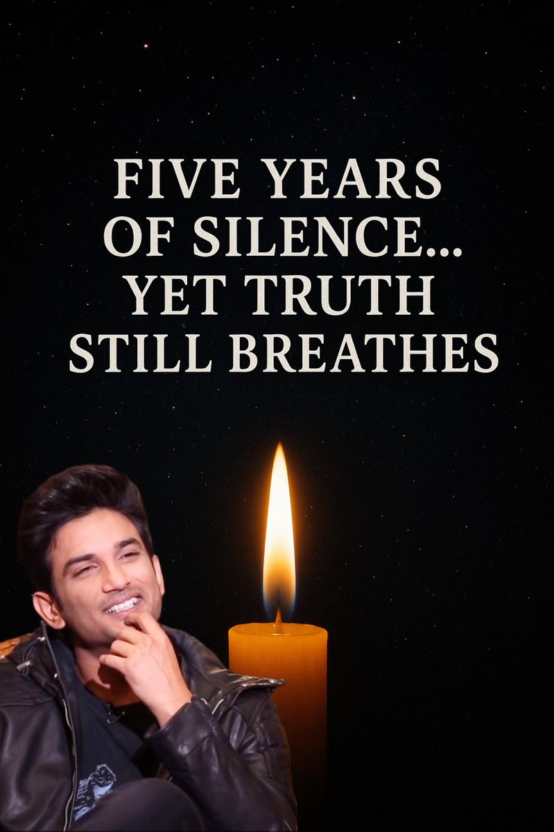 Star we lost still whisper 
“Justice is not a favour it’s a duty”

A dark nexus of Politician BW Nexus InSSRCase elites has chained the truth N called it closure

They thought time would fade voice of SSRians 
bt every prayer every tear every tweet
is a spark against their deceit