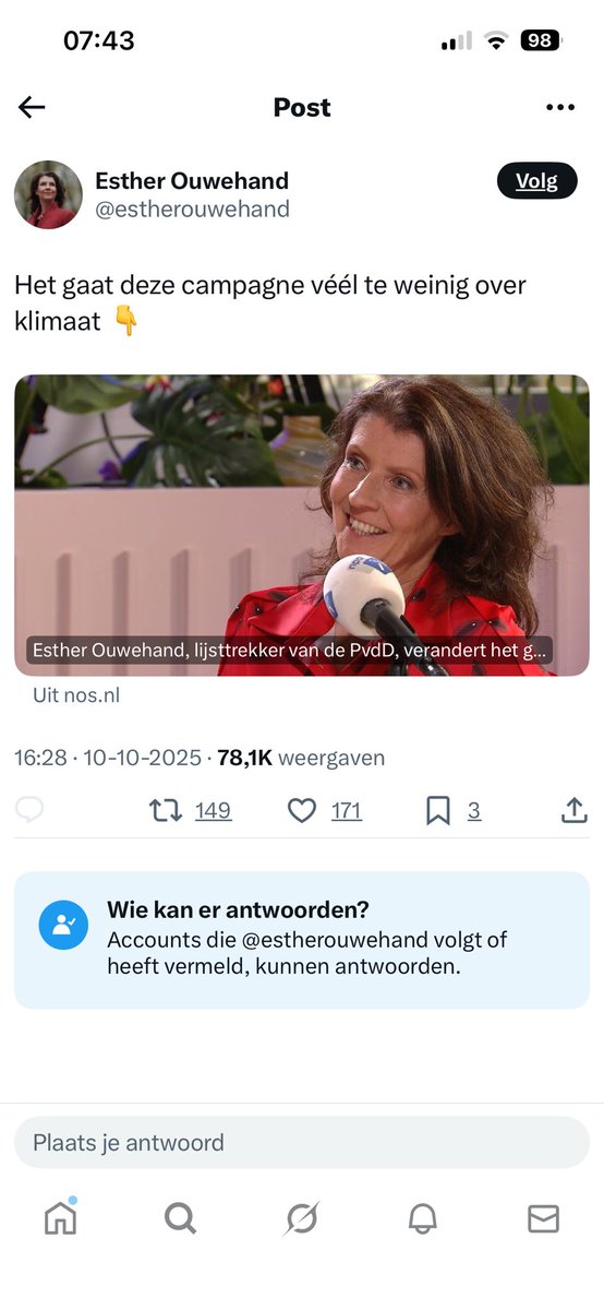 Misschien omdat jij maar 1 topic hebt kunnen benoemen de afgelopen weken. Gaza Gaza Gaza Gaza zelfs op de algemene politieke beschouwingen Gaza Gaza Gaza. En dan nu snel de reacties op je post beperken 🤮🤮🤮