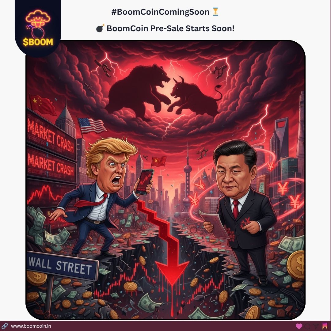 Boomcoindotin's tweet photo. 🌋 China's rare earth ban shakes the global market.

💥 Wall Street trembles, factories stall - but BoomCoin stays strong.

When resources are weaponized, decentralization becomes the only defense.
#BoomCoinComingSoon ⏳
#Crypto #DeFi #RareEarths #MarketCrash #BoomCoin https://t.co/5kBNslNqLC