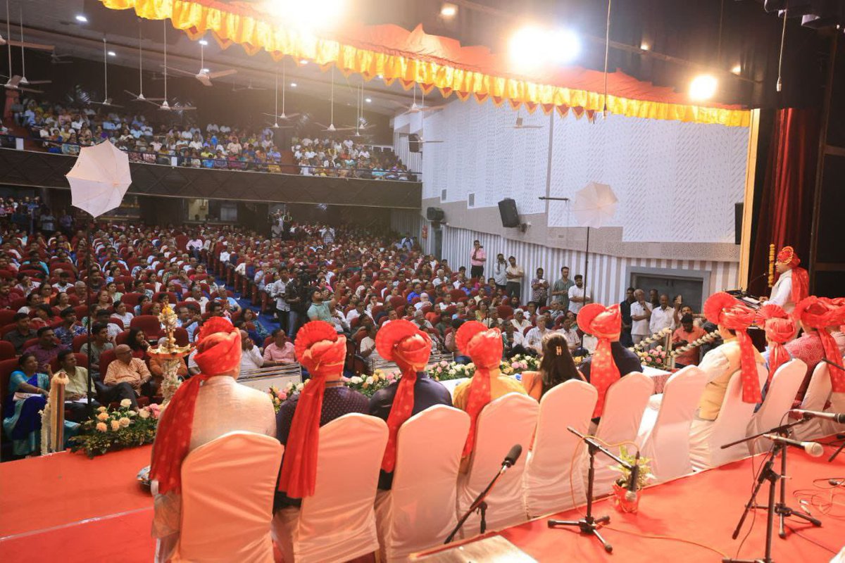 DrPramodPSawant's tweet image. Pleased to inaugurate the renovated Hanuman Natyagruha, Mapusa, in the presence of Deputy Speaker Shri @Joshua_De_Souza, MP Shri @ShetSadanand, and members of Maharudra Santhan, Mapusa.
This iconic theatre has long been a cradle of art and culture in Mapusa. Its renovation will…